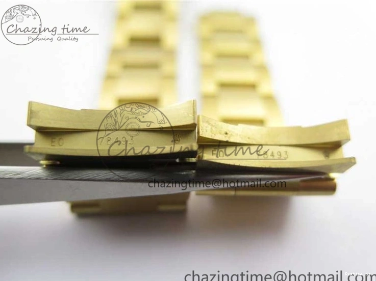 0109 Daytona 116589RBOW YG Rainbow Crystal BLF Best Edition Black Dial on YG Bracelet A SmoothTexture 3175